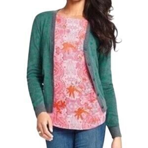 CABI 127 Printed Jubilee Pink Floral Tunic Tank S